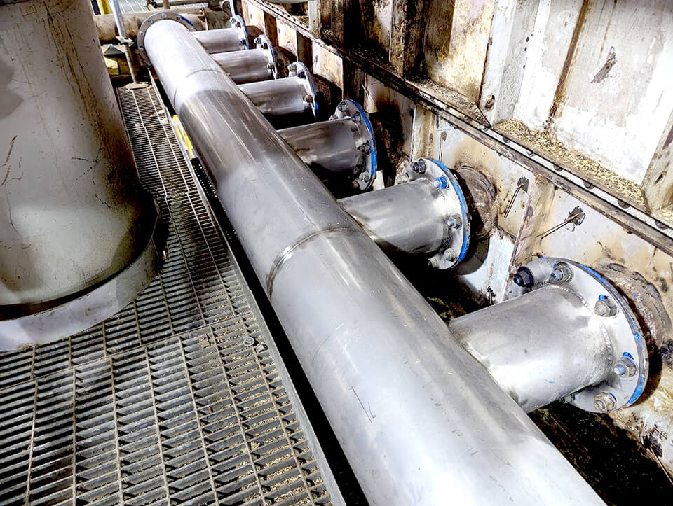 Ligne de ventilation