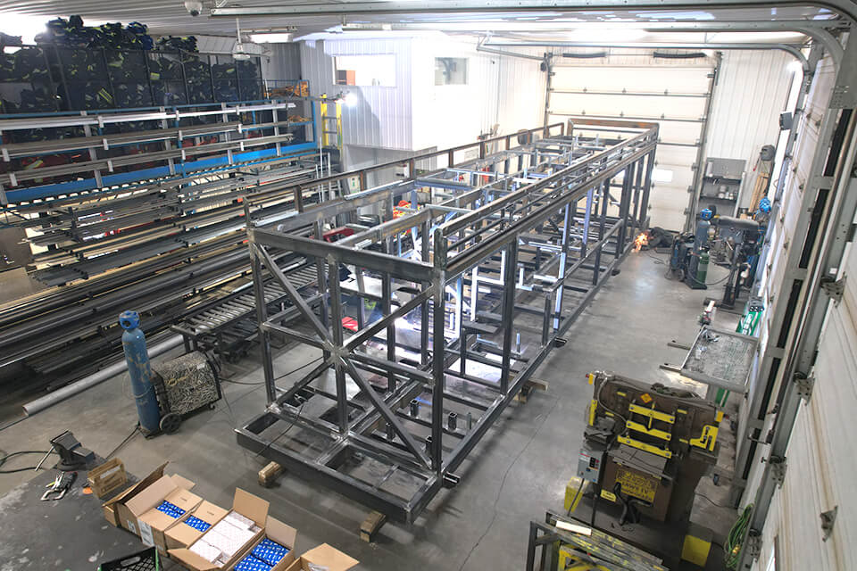 Module de tuyauterie (pipe rack)