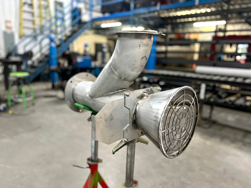 Tuyauterie de ventilation